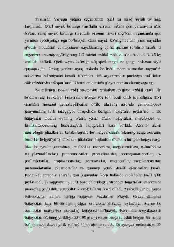 Organizmning immun sisemasi. 6