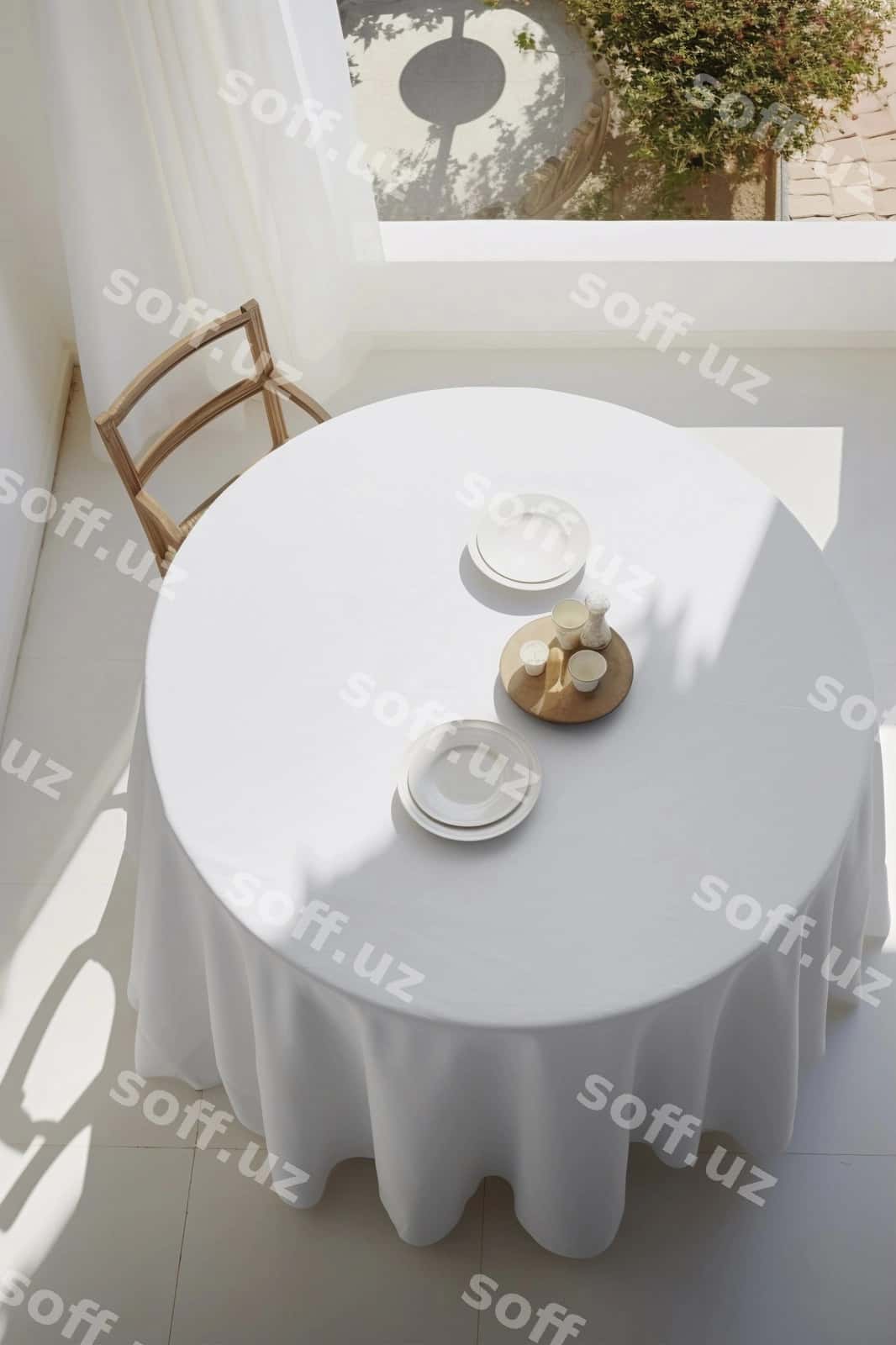 Bitta sovga namunasi | Individual tablecloth mockup 1
