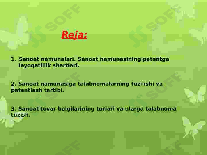 Sanoat namunalari 2