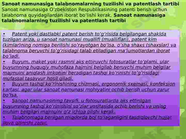 Sanoat namunalari 7
