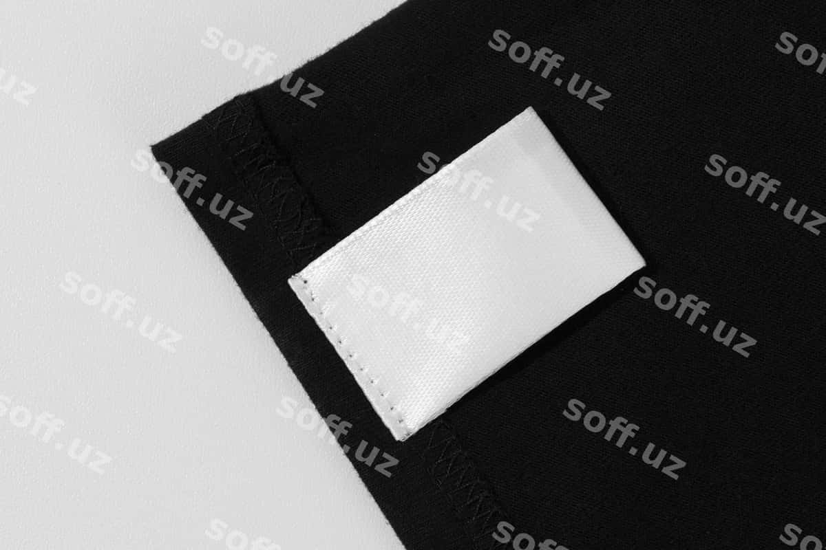 Ichki etiketka mato namunasi | Internal label fabric mockup 1