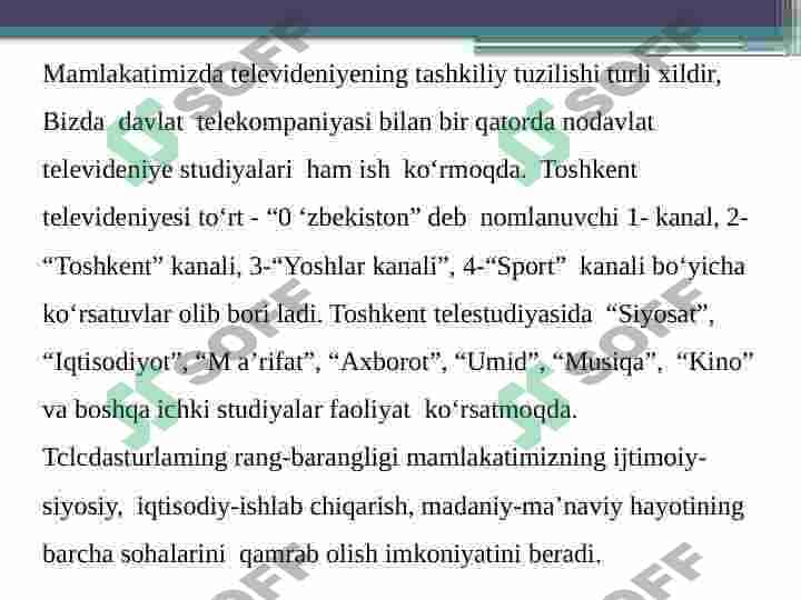 Jonli efirda jurnalist mahorati 2