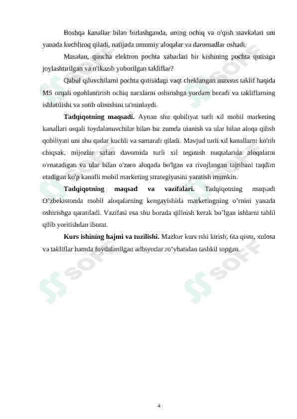 Bozor raqobati sharoitida korxonalarda marketing faoliyatini boshqarish 4