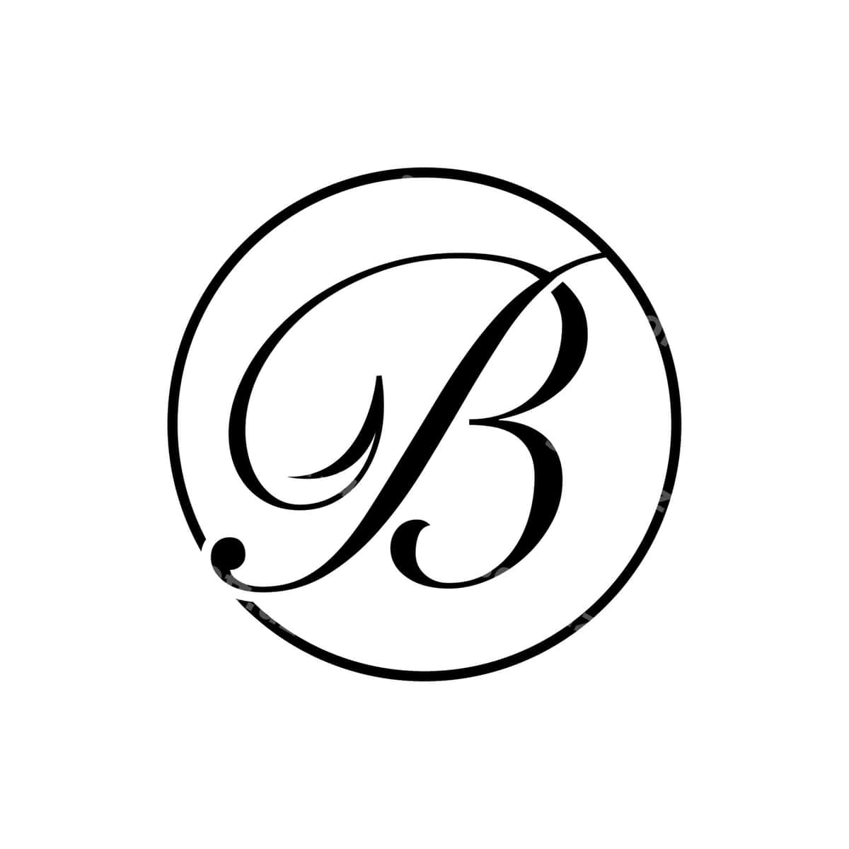 B harfi logotip dizayni gozalik biznesi | Letter b logo design beauty business 1