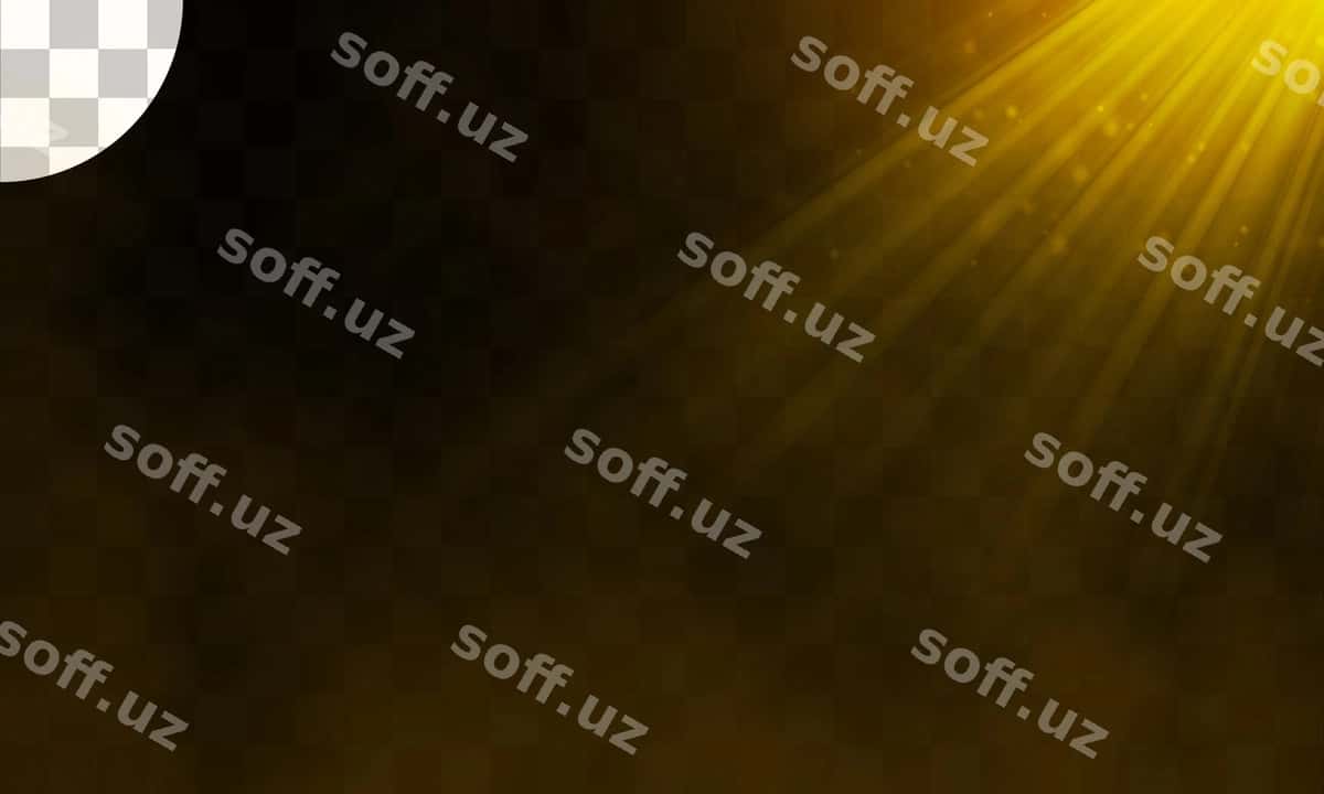 Shaffof fon bilan yorug'lik effekti | Light effect with transparent background 1