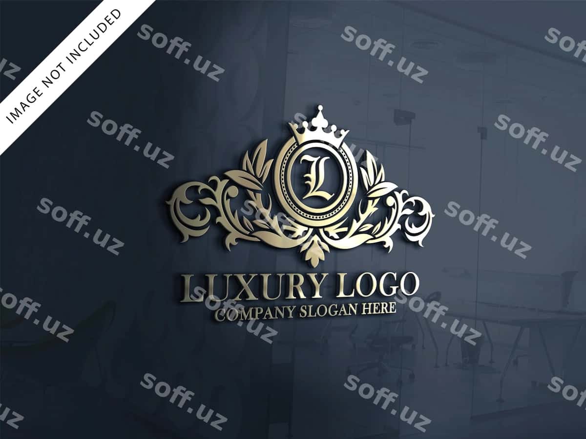 Boz logotip dizayni | Luxury logo design 1