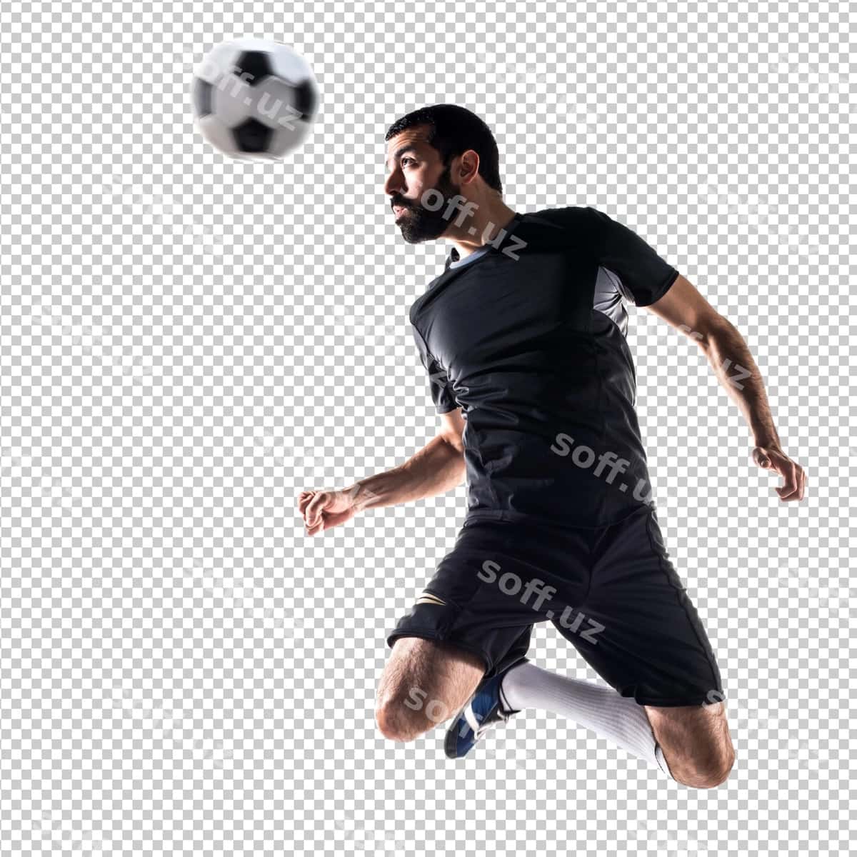 Futbol o'ynayotgan erkak | Man playing football 1