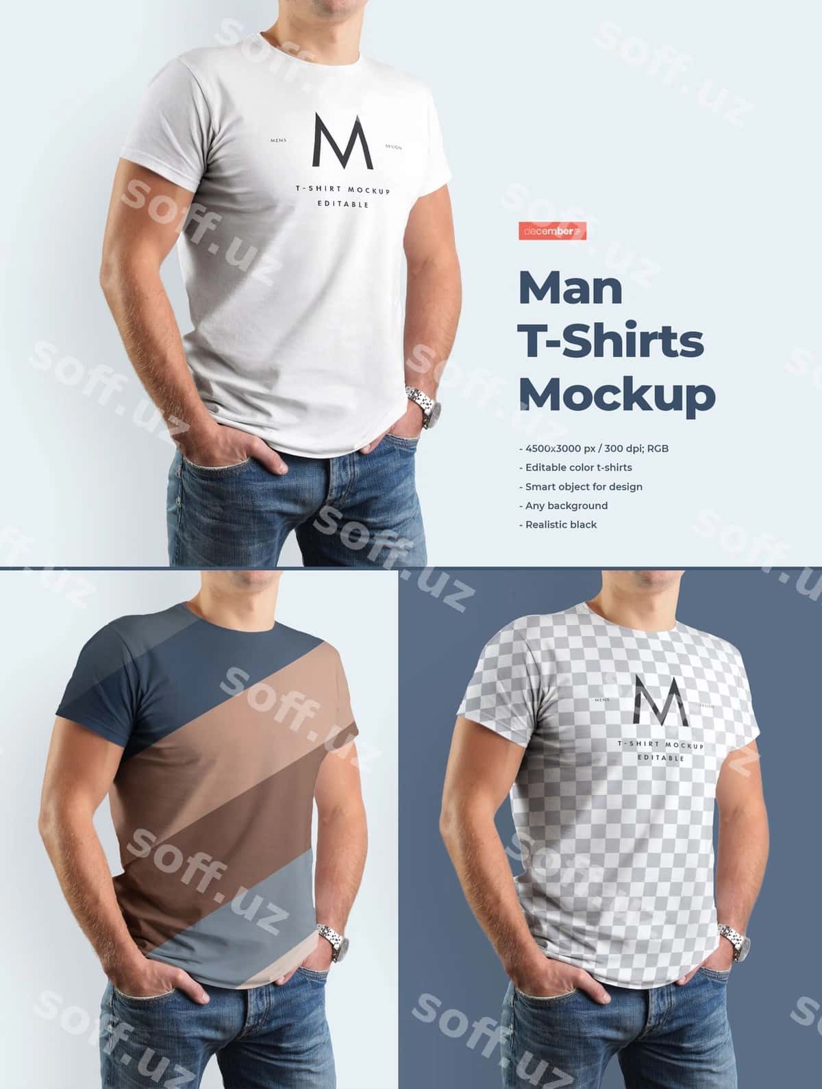 Man t-shirt mockup | Man t shirt mockup 1
