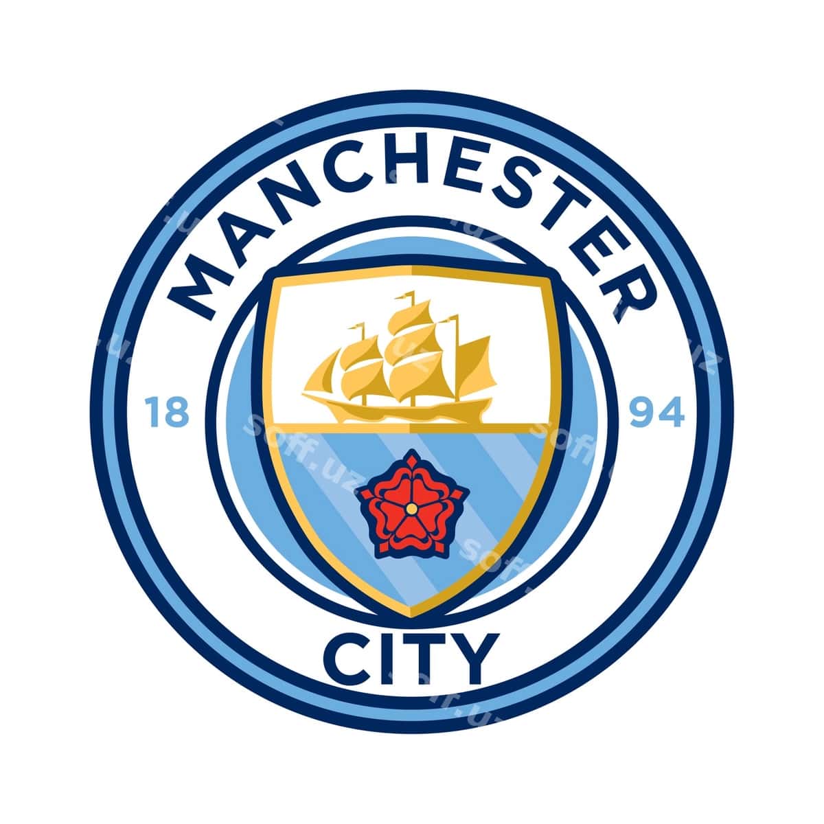 Manchester City logotipi vektor | Manchester city logo vector 1