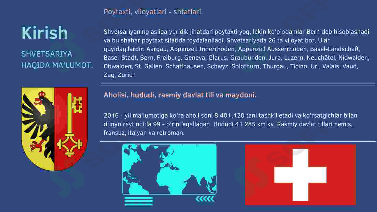 Shvetsariyada marketingning xususyatlari. 3