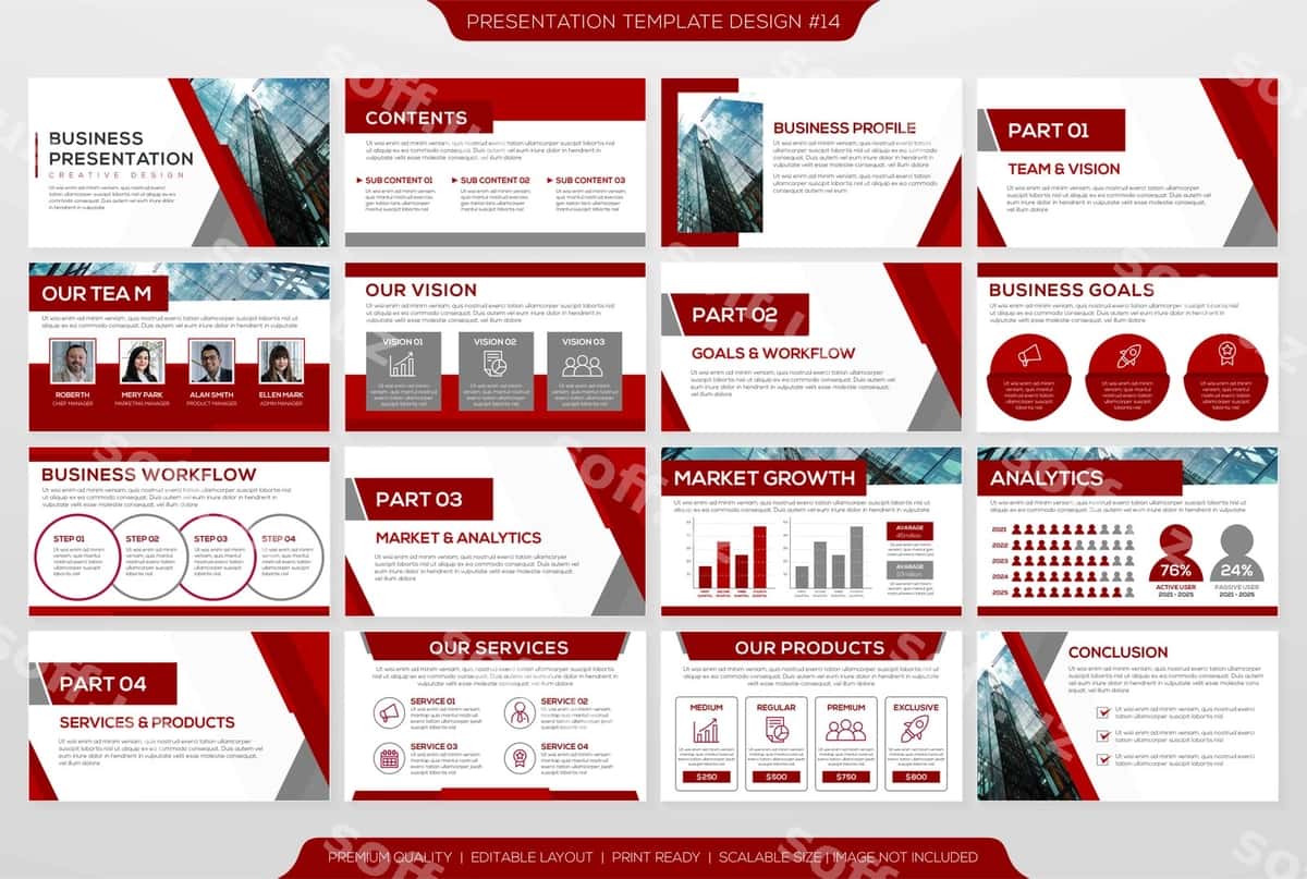 Minimalist prezentatsiya shabloni | Minimalist presentation template 1