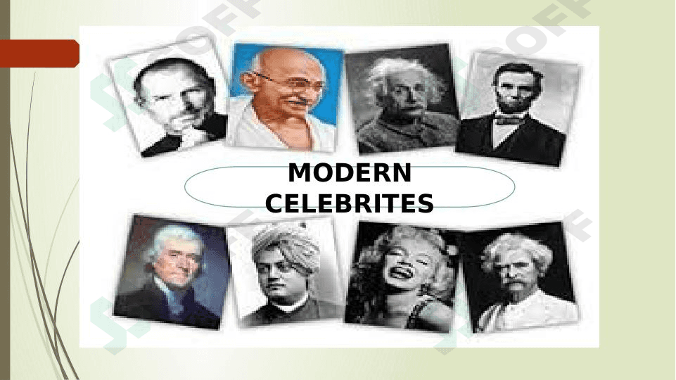 MODERN CELEBRITES 1