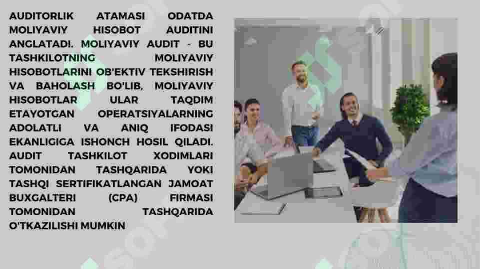 Audit va moliyaviy nazorat 2