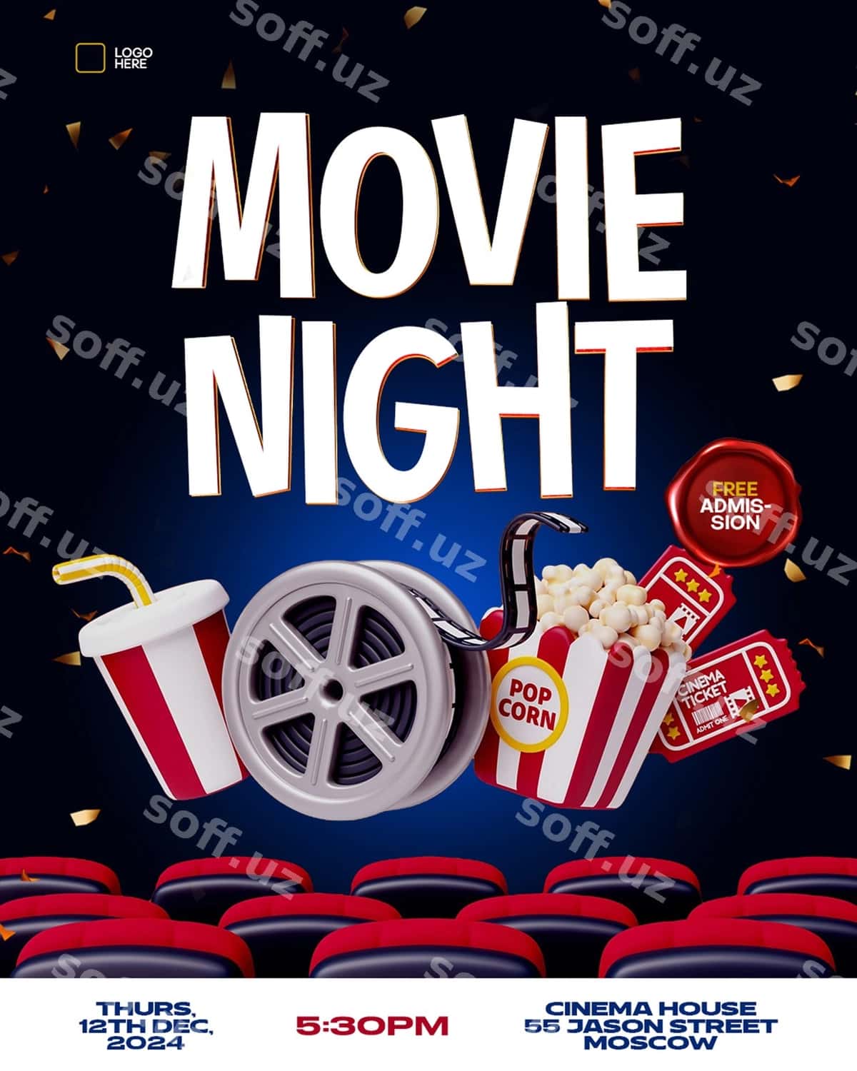 Kino kecha kino uy | Movie night cinema house 1