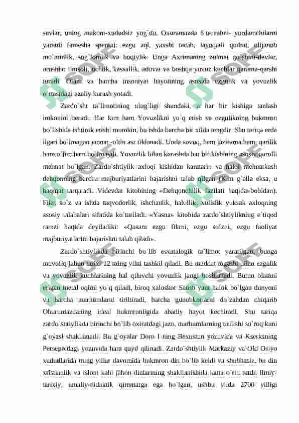 QADIMGI MARKAZIY OSIYO XALQLARINING MADANIYATI  VA SAN’ATI 6