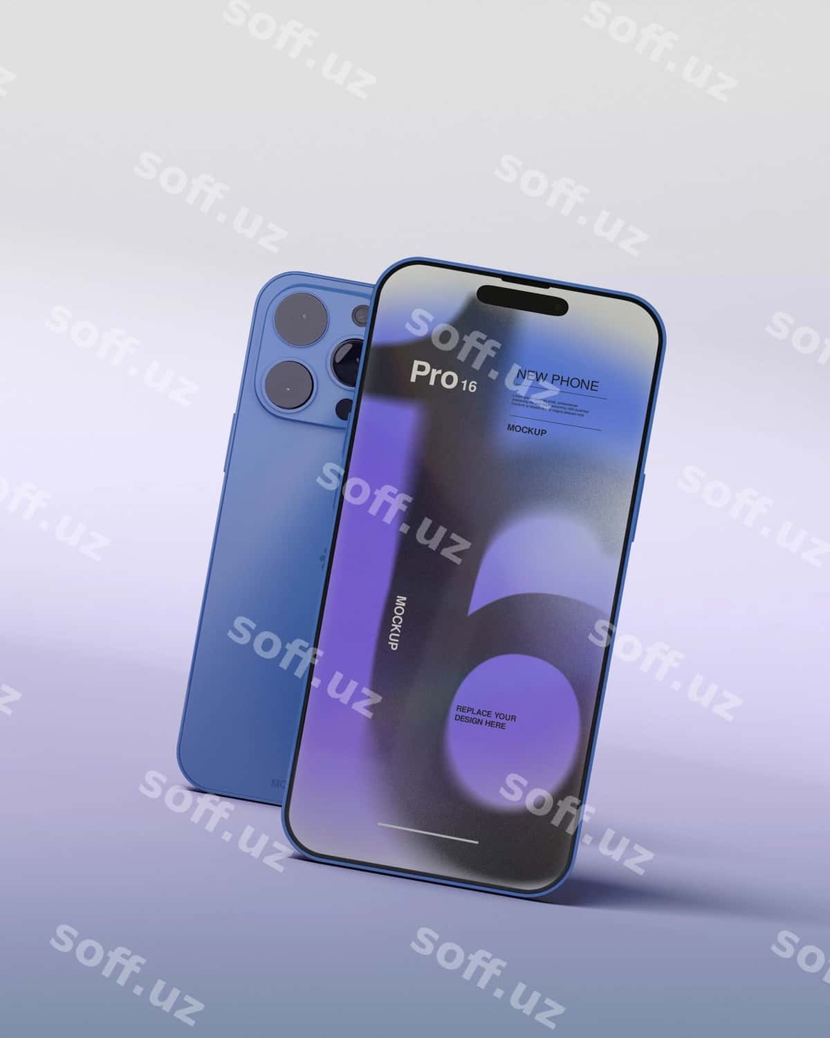 Yangi telefon ekrani prototipi dizayni | New phone screen mockup design 1