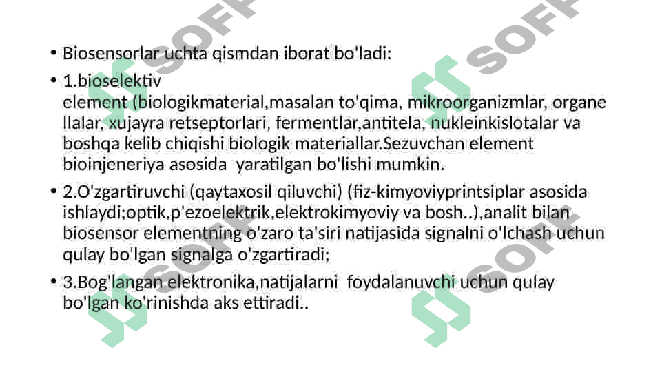 Biosensorlar 4