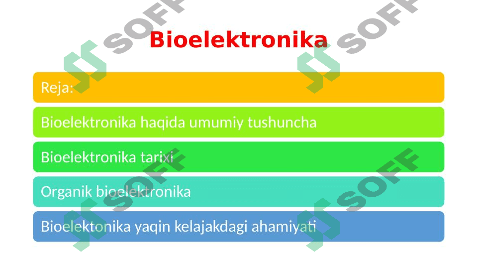 Bioelektronika 1