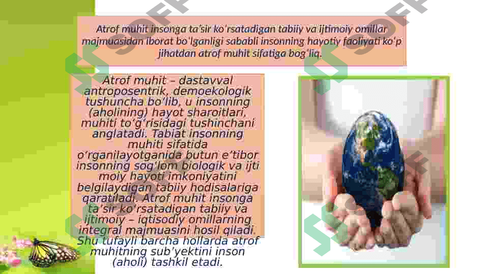 Atrof-muhitni  saqlashda biotexnologiyaning roli 2