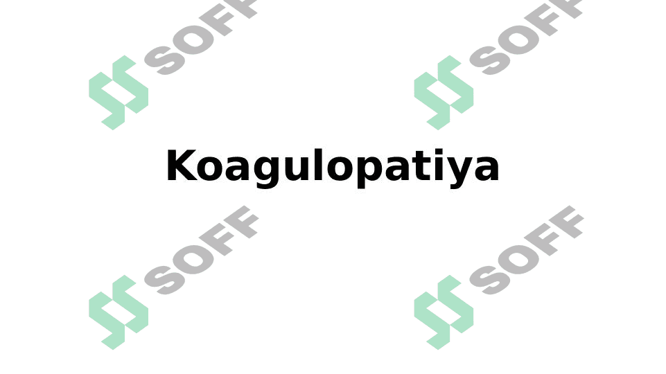 Koagulopatiya 1