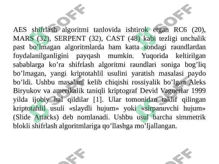SLAYDLI HUJUMGA ASOSLANGAN KRIPTOTAHLIL USULI. 3