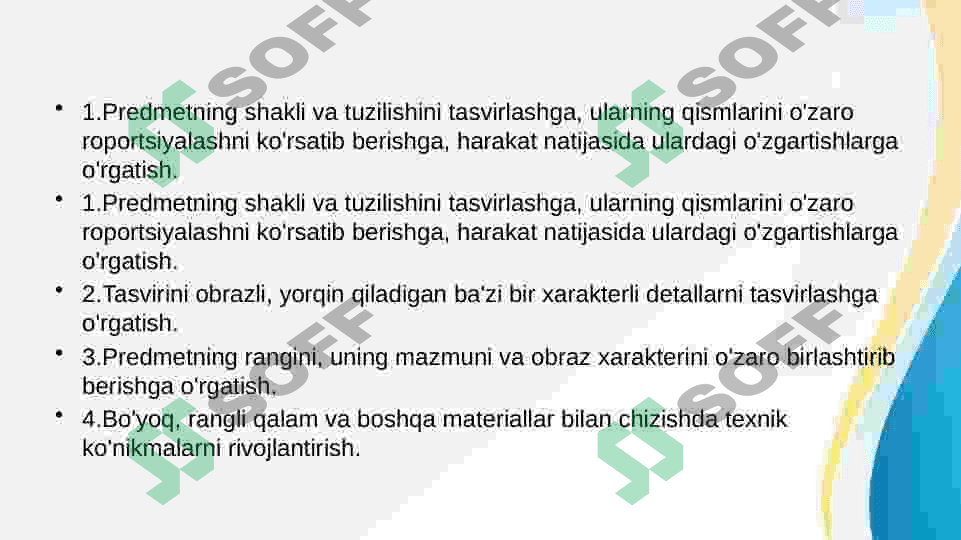 Maktabgacha yoshdagi bolalarni rasm chizishga oʻrgatish 4