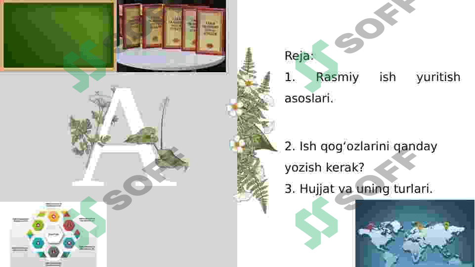 Sohada ish yuritish hujjatlari 2