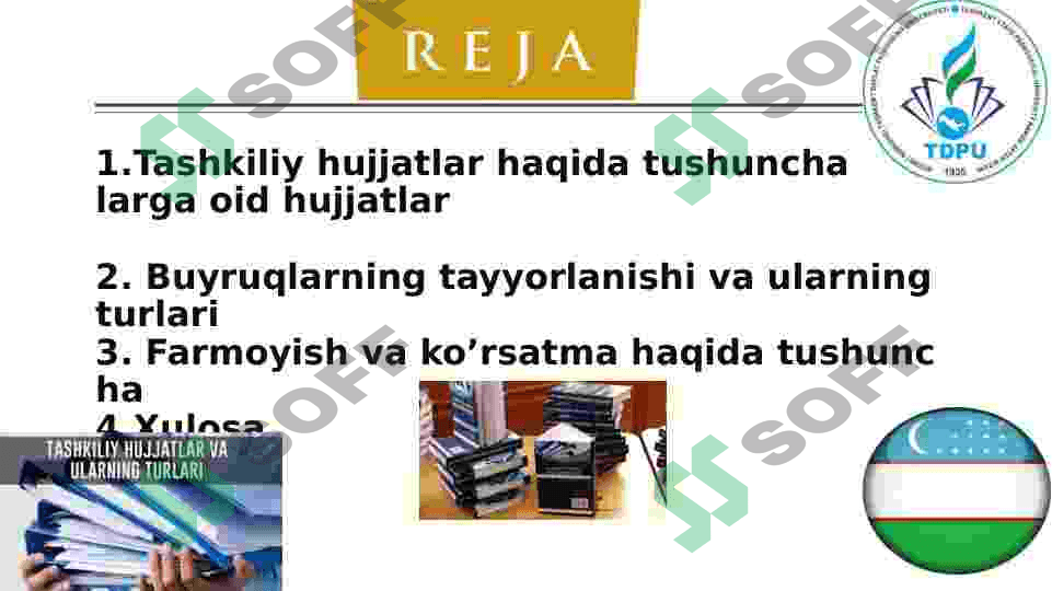 Tashkiliy hujjatlar 2