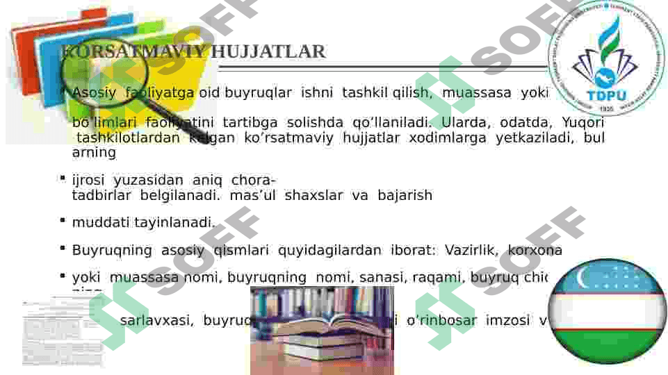 Tashkiliy hujjatlar 7