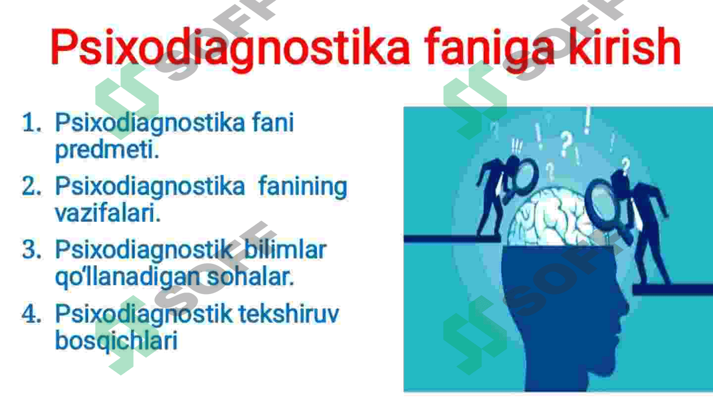 Psixodiagnostika 2