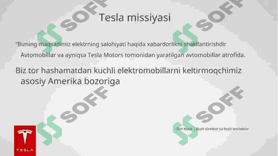 Tesla missiyasi 2