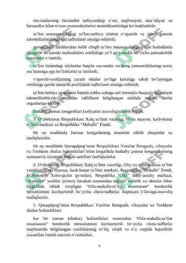 Maktab oila va jamoatchilik 6