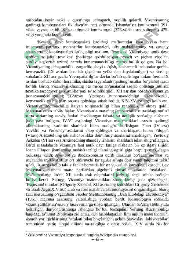 Vizantiyani Bolqon davlatlari bilan munosabatlari 8