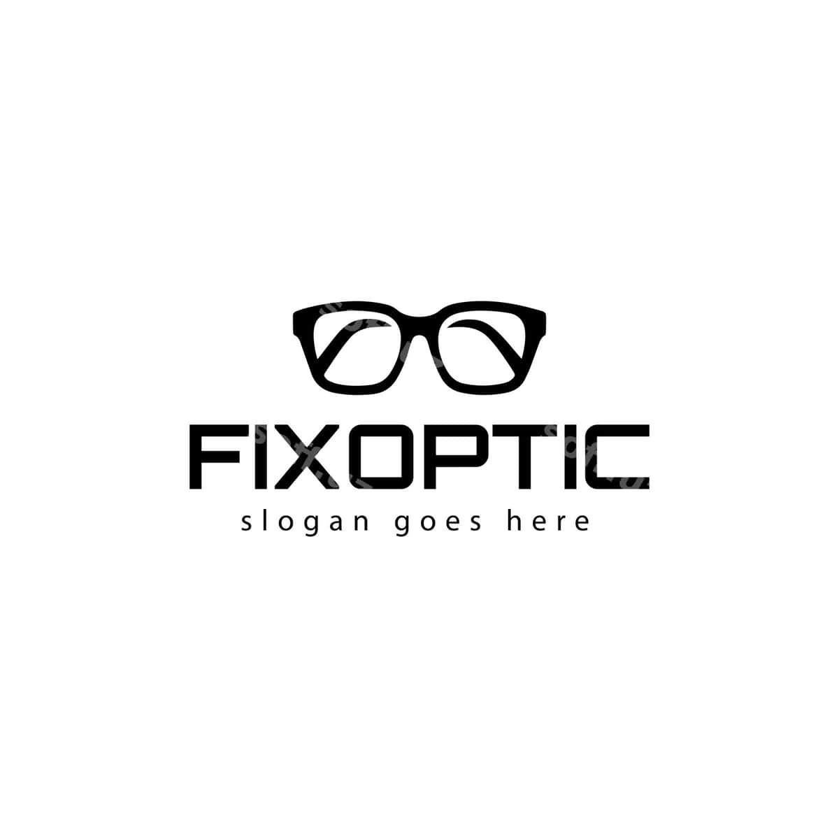 Optik biznes vektor logo dizayni | Optic business vector logo design 1
