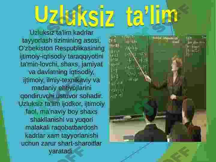 o'zbekistonda ta'lim tizimi 5