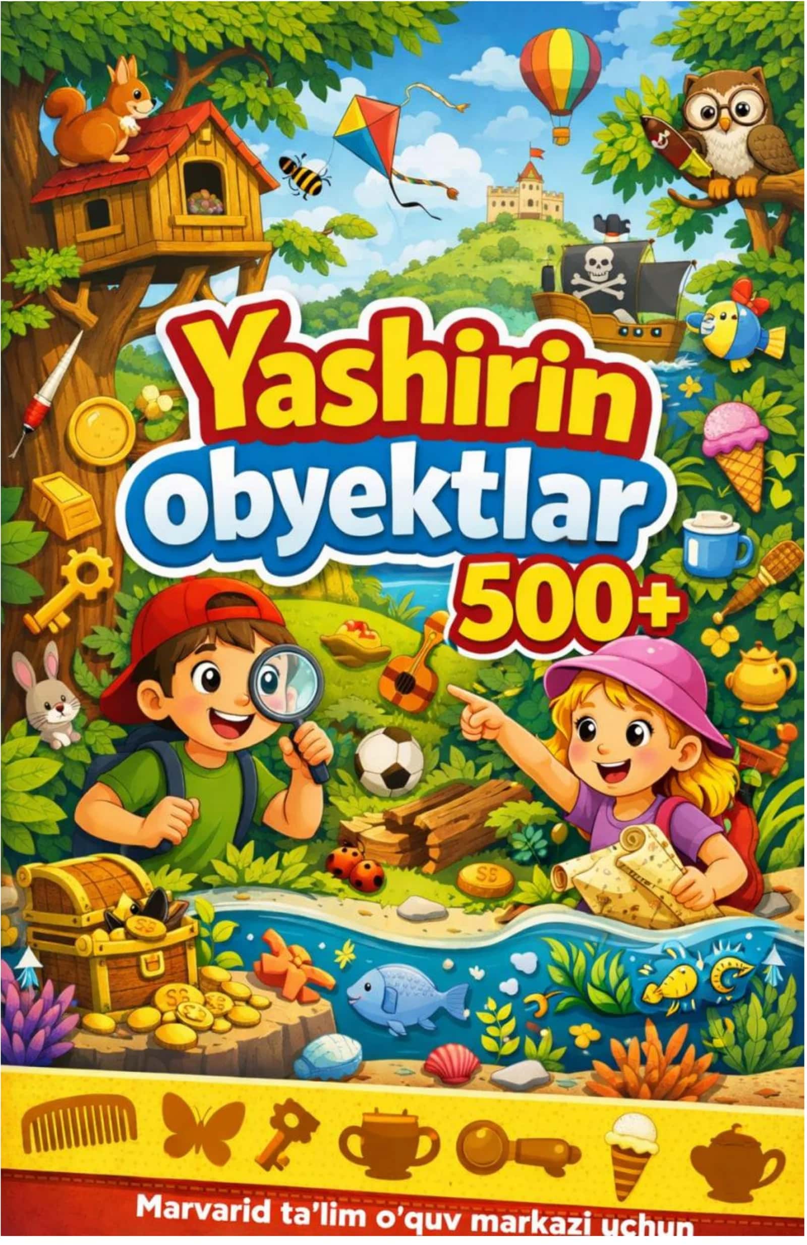 Yashirin obyektlar. (Hidden pictures) 1