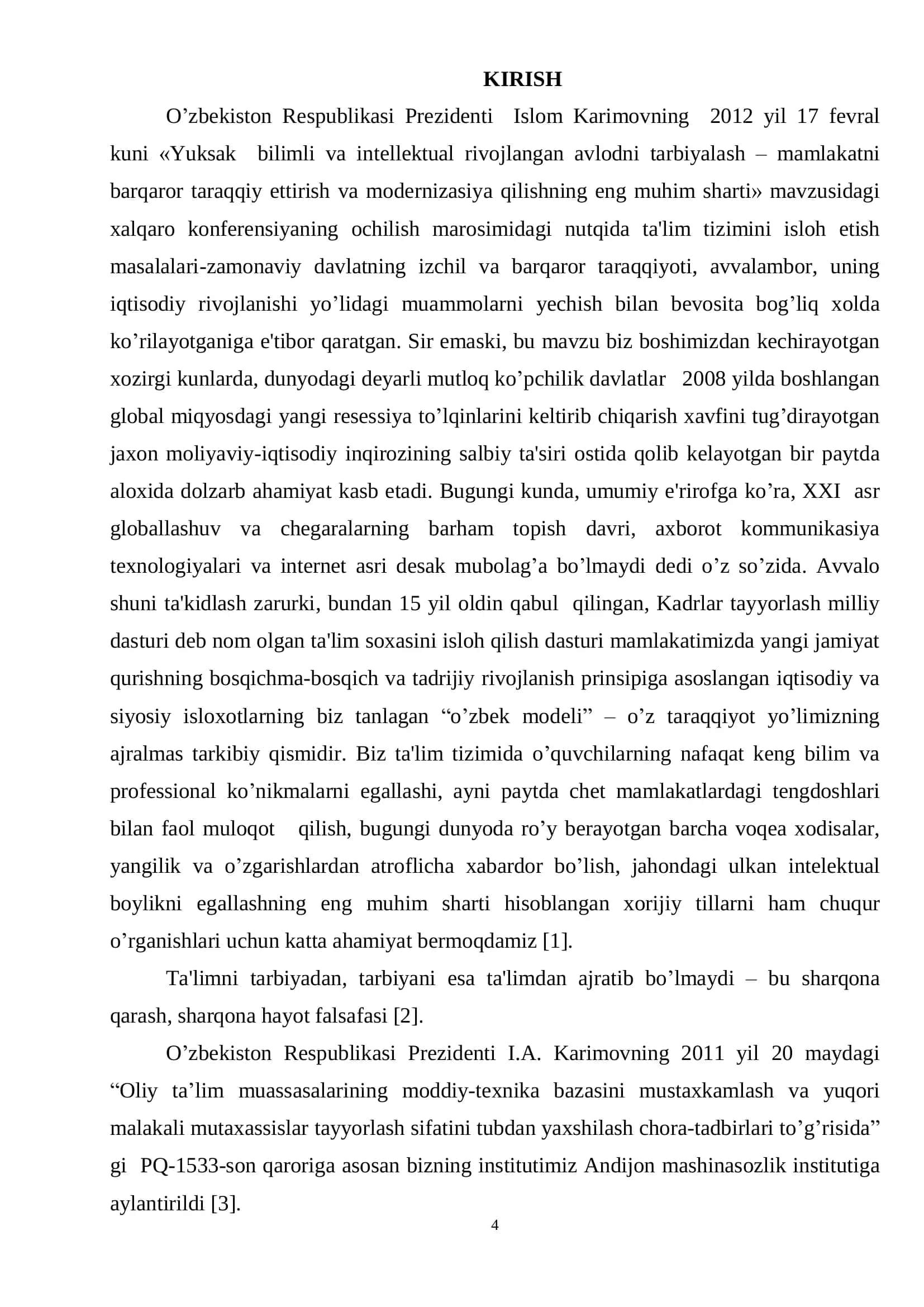 Xalqaro konferensiya nutqi 1
