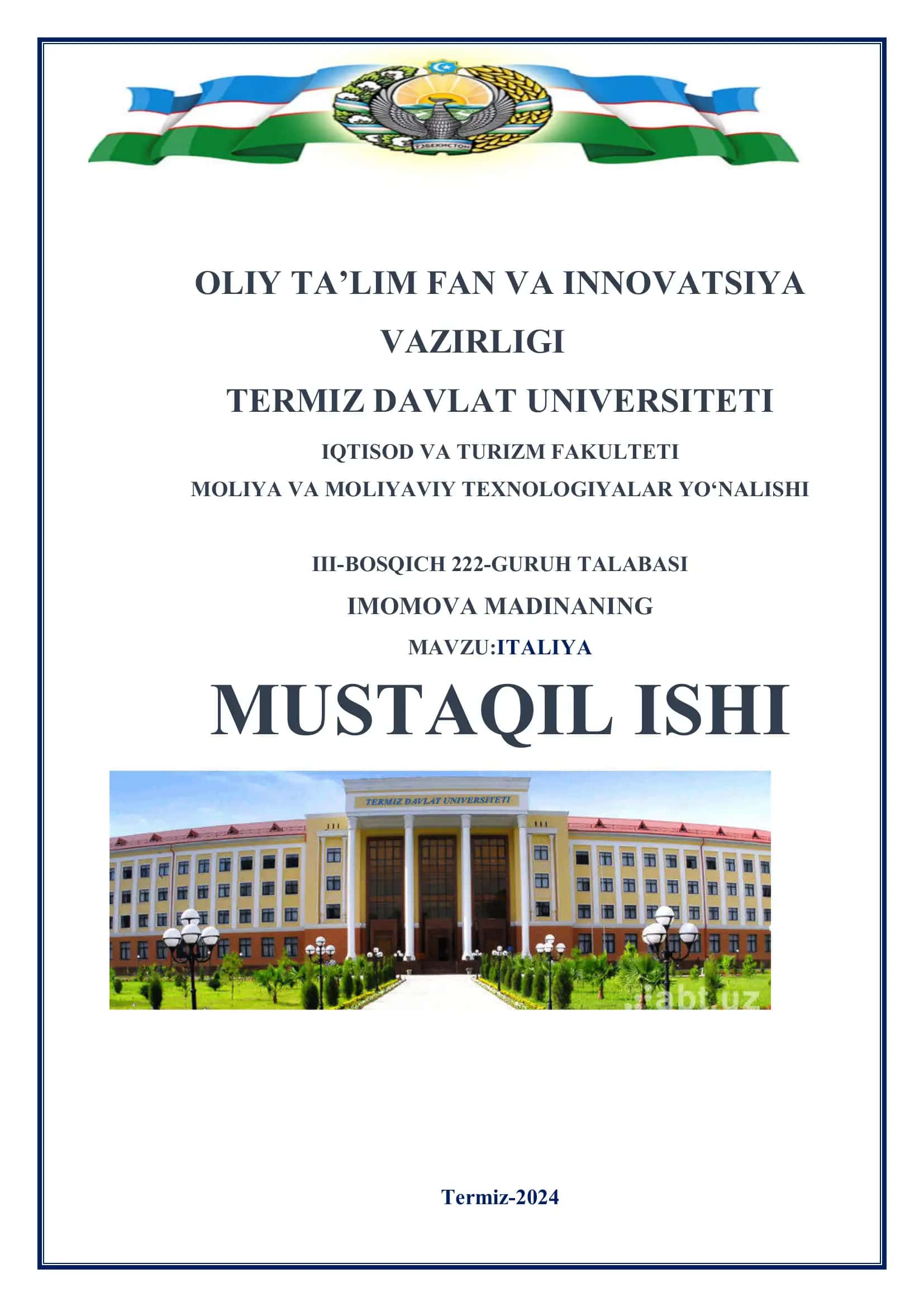 ITALIYA 1
