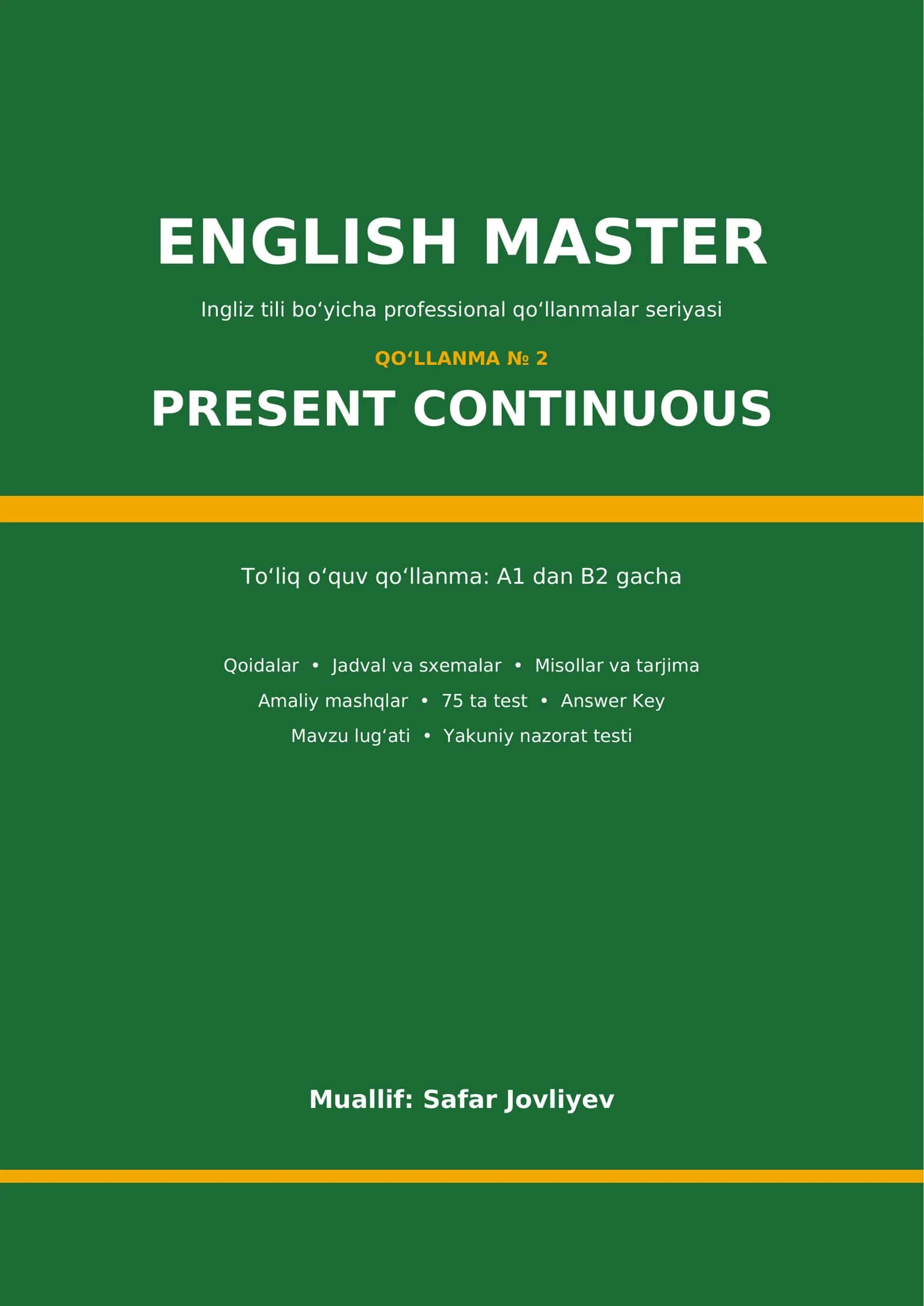 PRESENT CONTINUOUS 1
