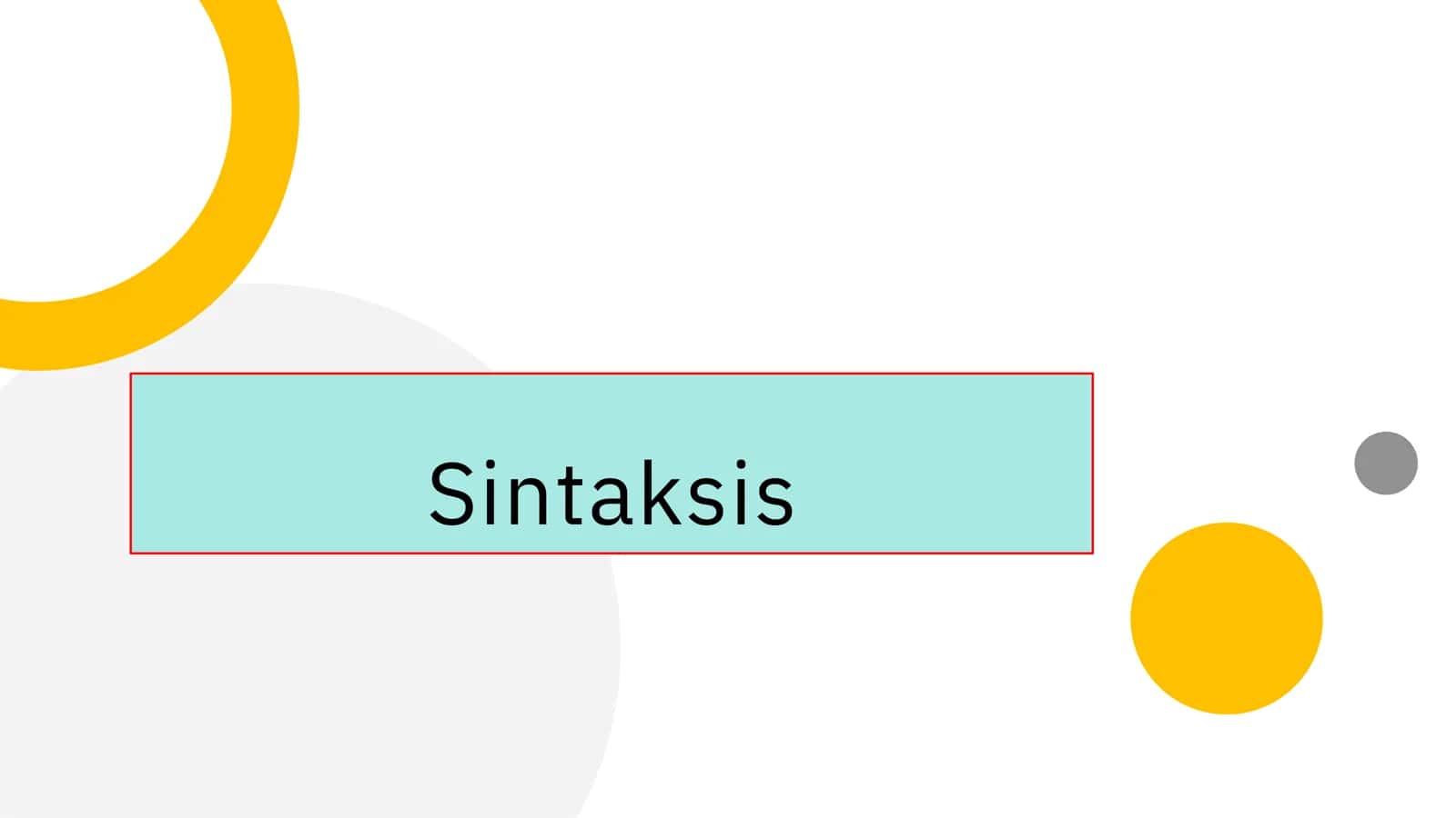 SINTAKSIS 1