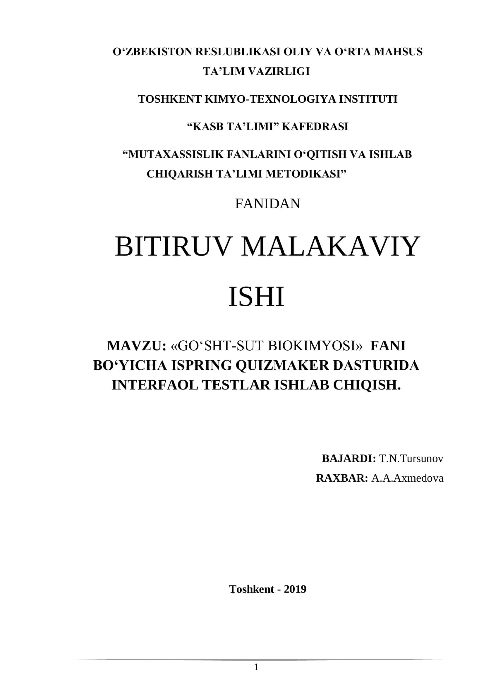 GO‘SHT-SUT BIOKIMYOSI 1