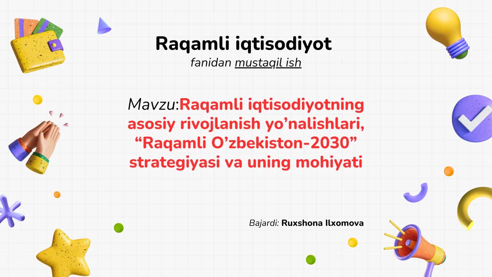 Raqamli iqtisodiyot 1