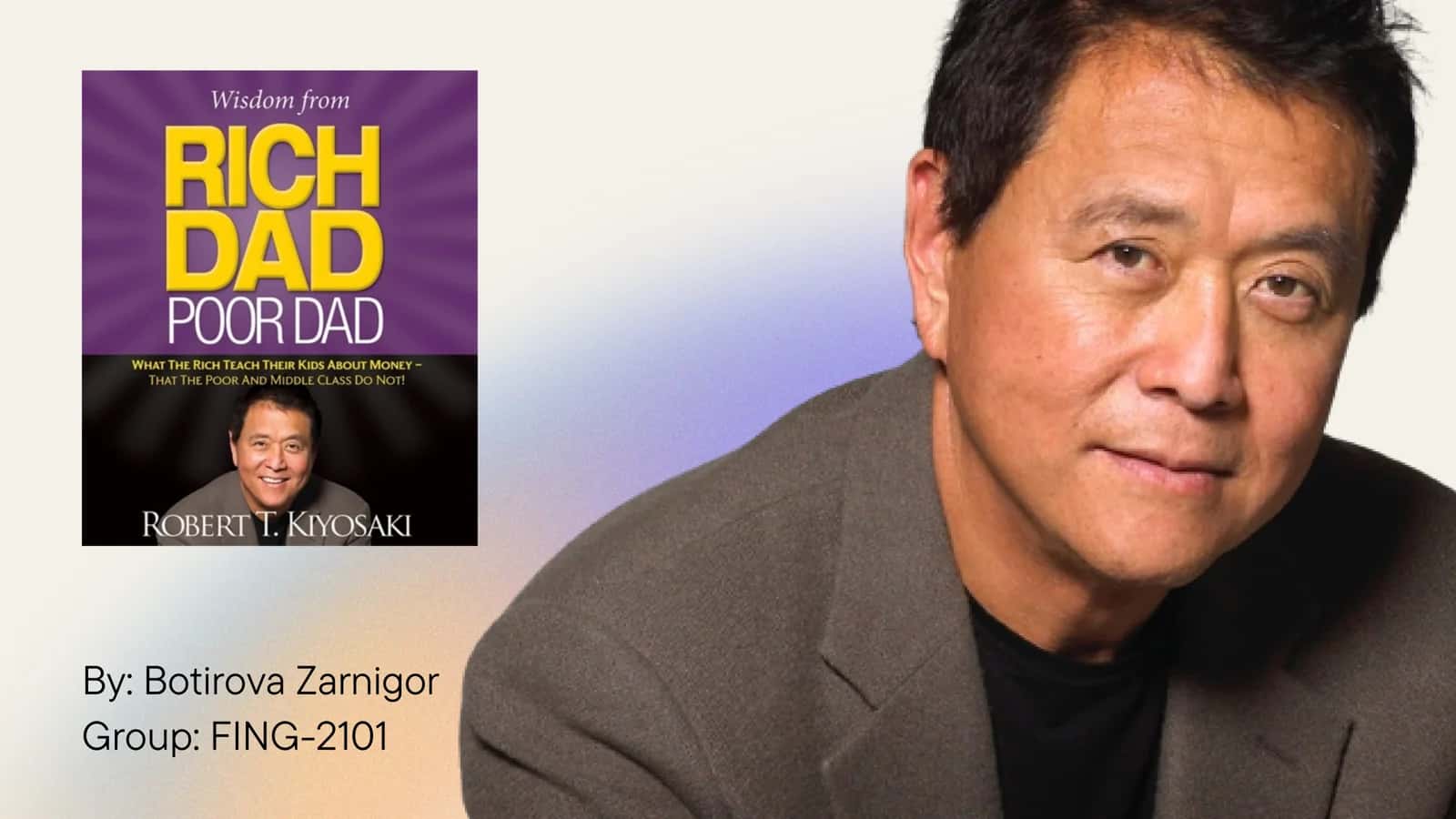 ROBERT KIYOSAKI’S RICH DAD POOR DAD 1