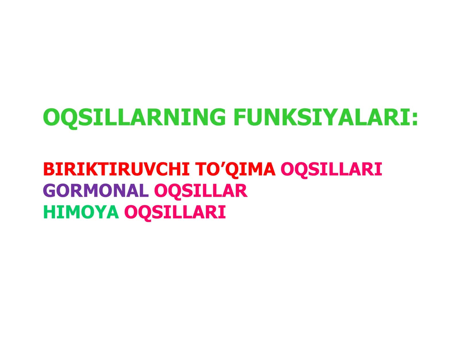 Kollagen Oqsili 1
