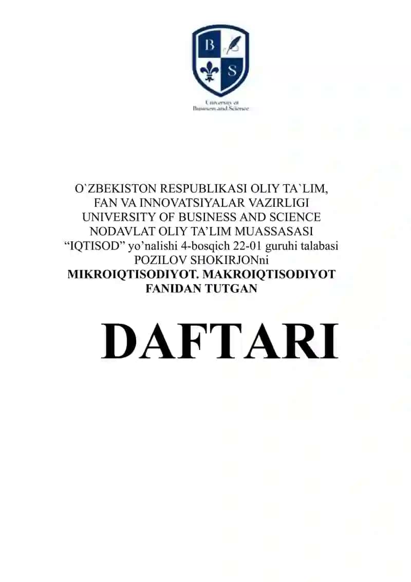 MAKROIQTISODIYOT