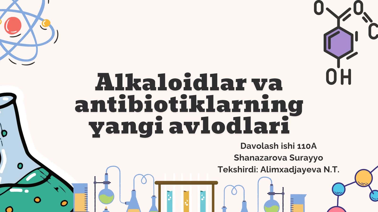 alkaloid va antibiotiklar 1