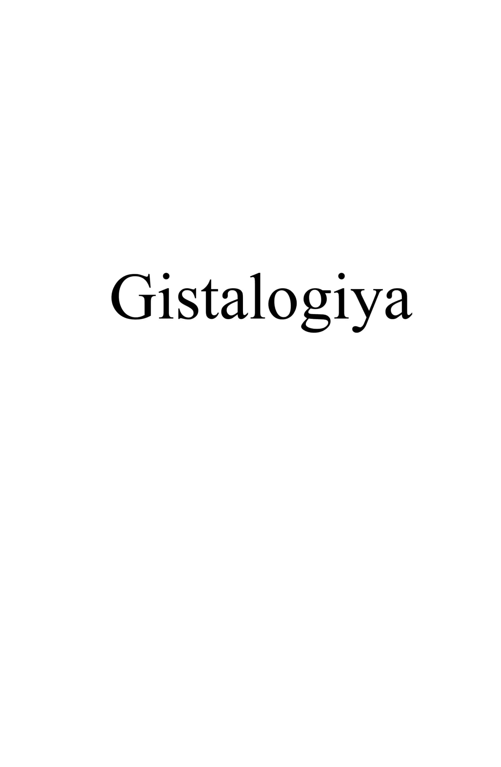 Gistologiya 1