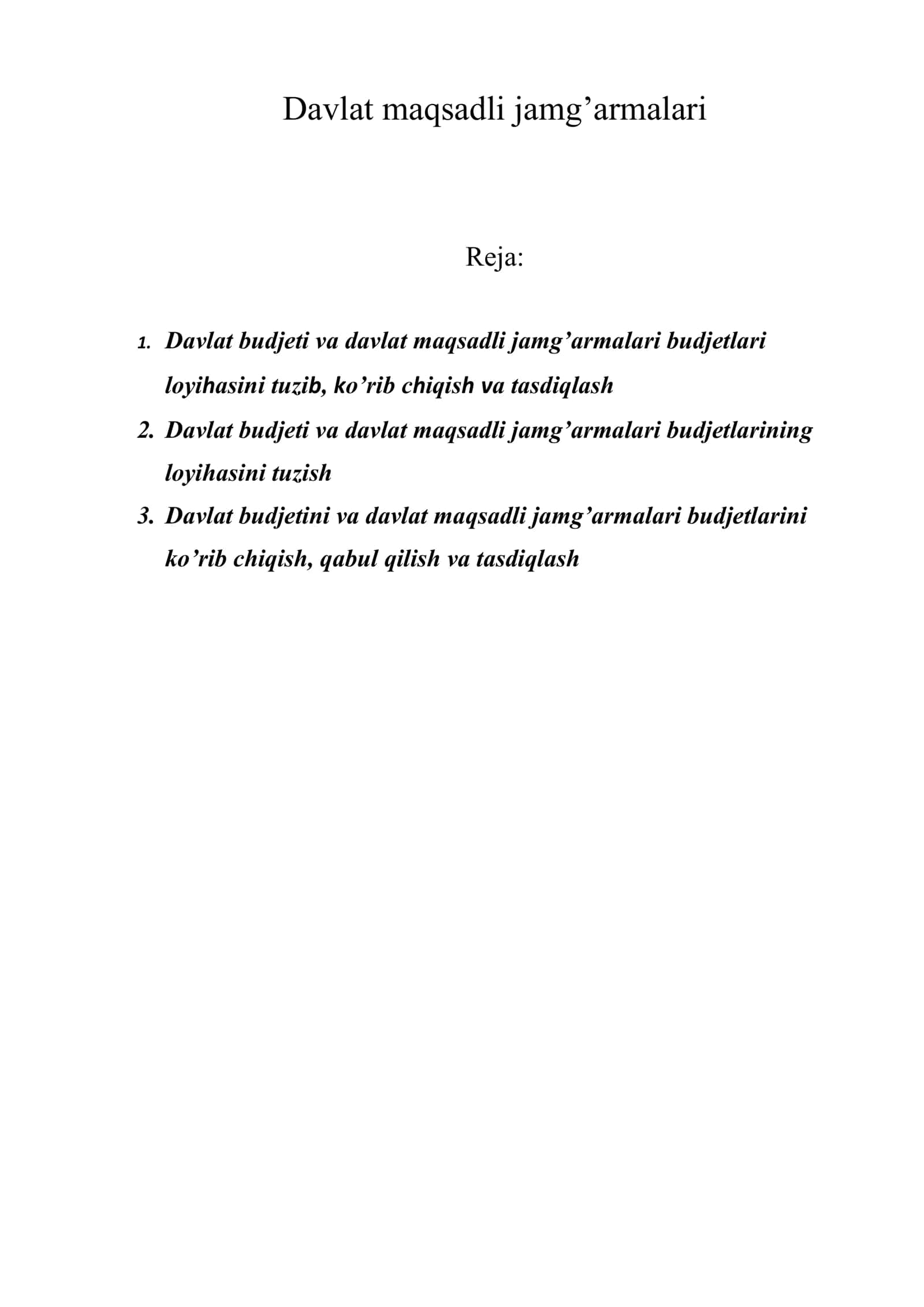 Davlat maqsadli jamg’armalari 1