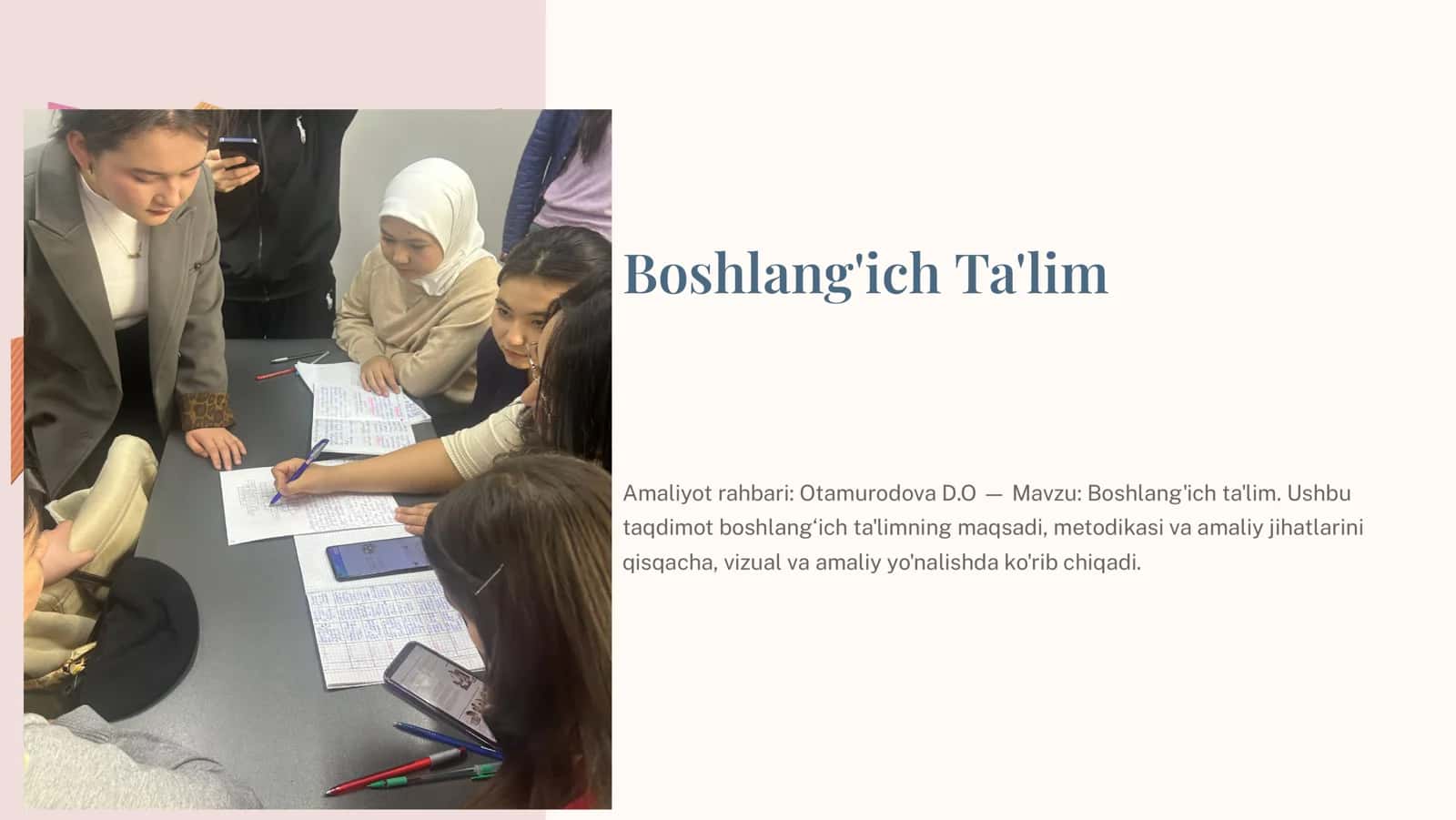 Boshlang'ich Ta'lim 1