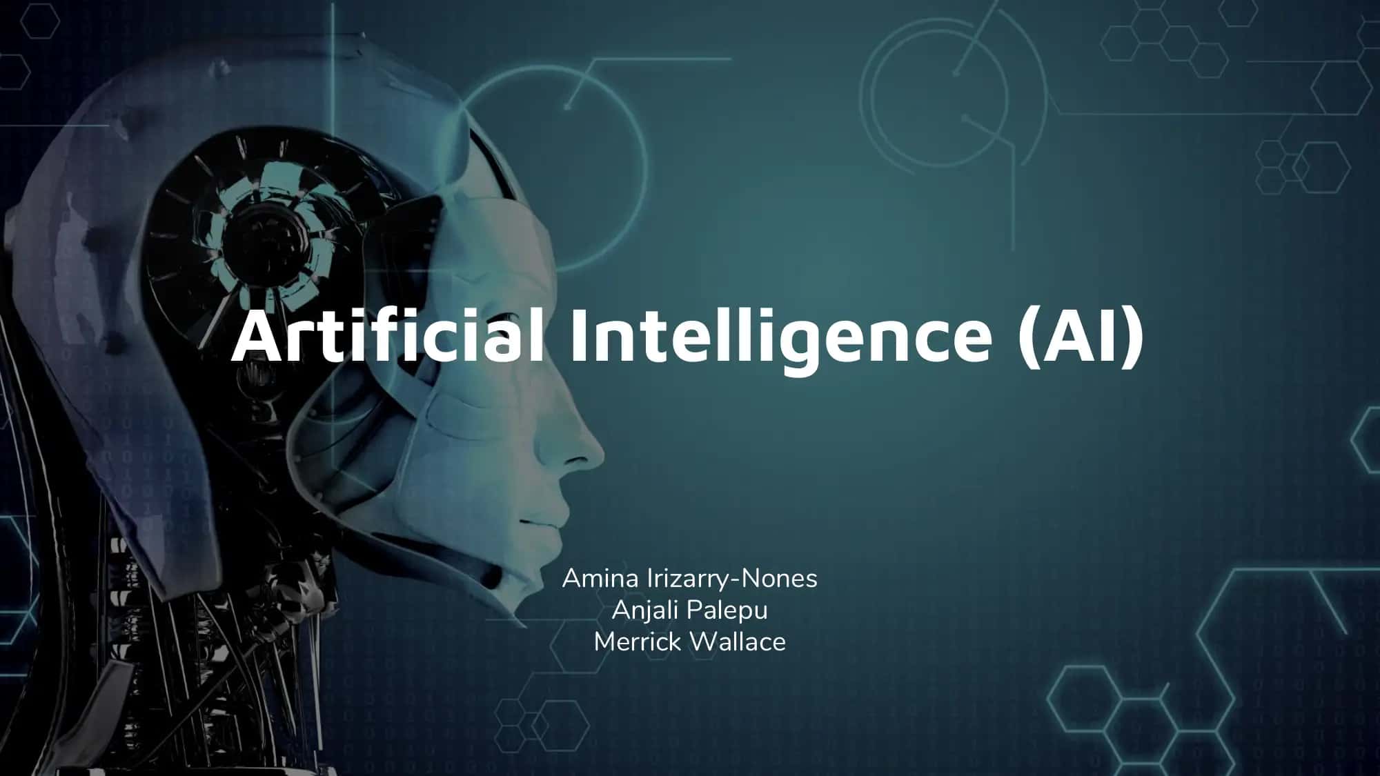 Artificial Intelligence (AI) 1